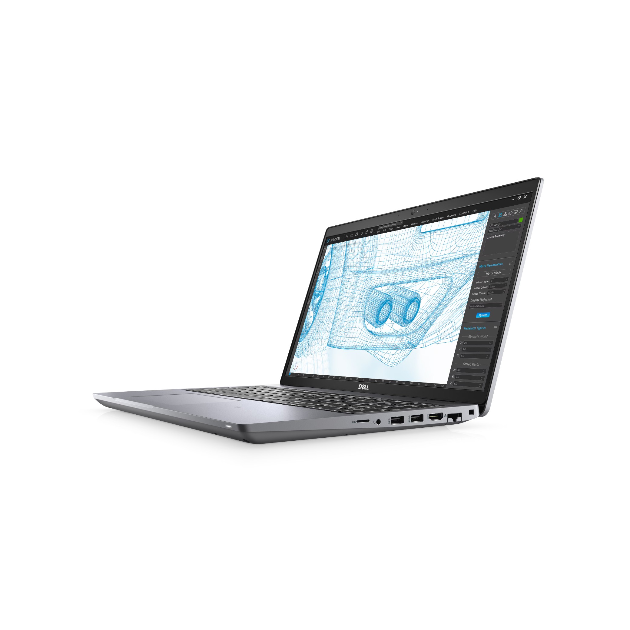 Dell Precision 3561 15'' - Core i7 11e Gen - SSD 512 Go - Ram 16 Go - AZERTY (Grade C)