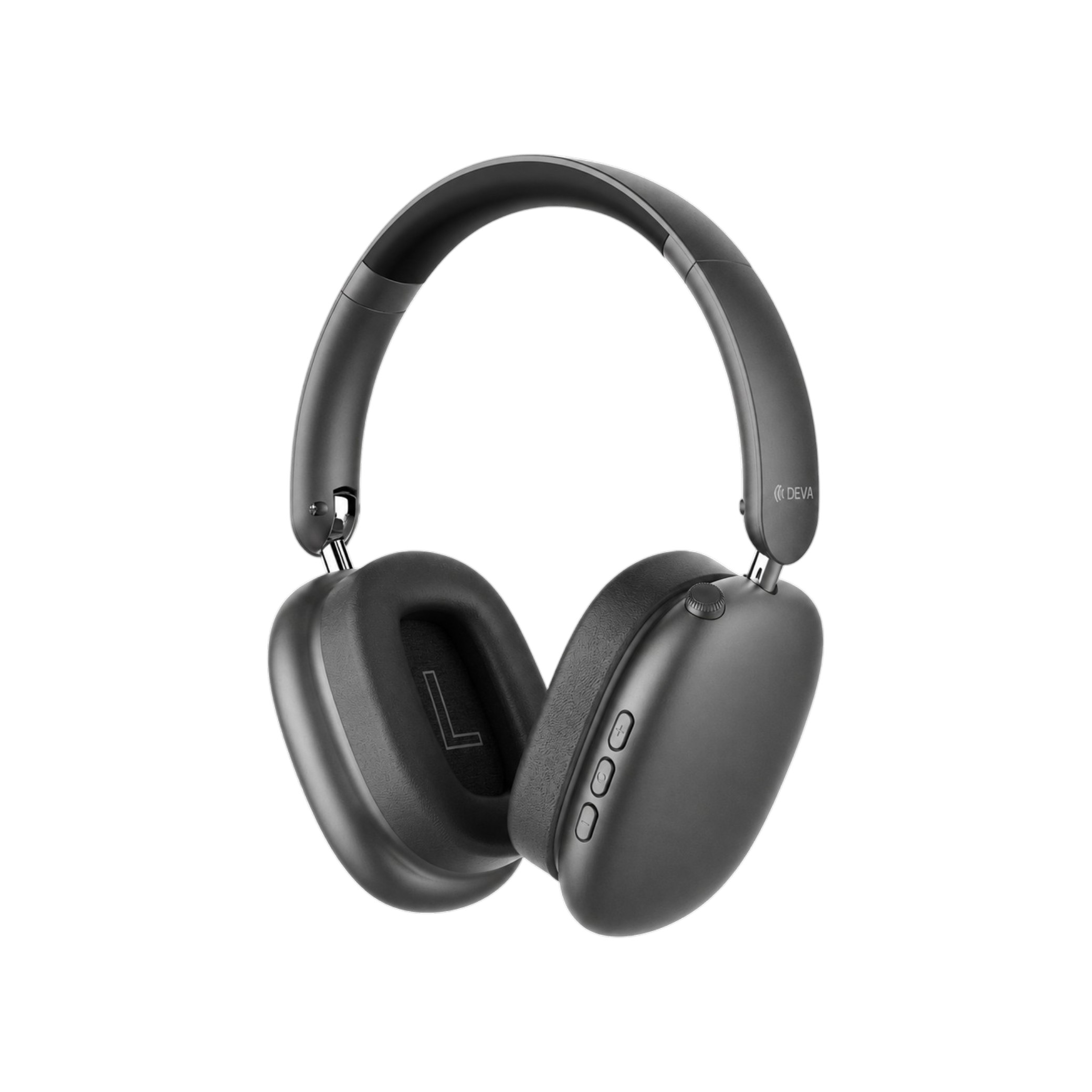 DEVIA EarBass Pro2 Casque Bluetooth (Gris Foncé)
