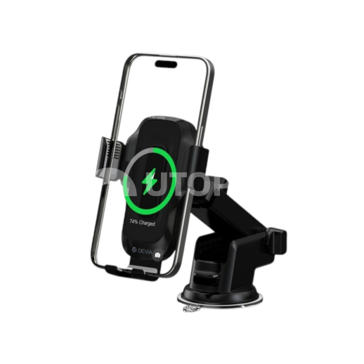 DEVIA Support Voiture Magnétique Inteligent (Noir)