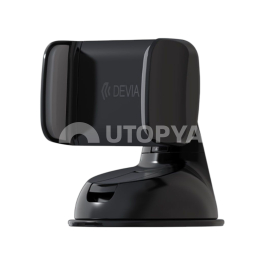 DEVIA Support Voiture Universel à ventouse (Noir)