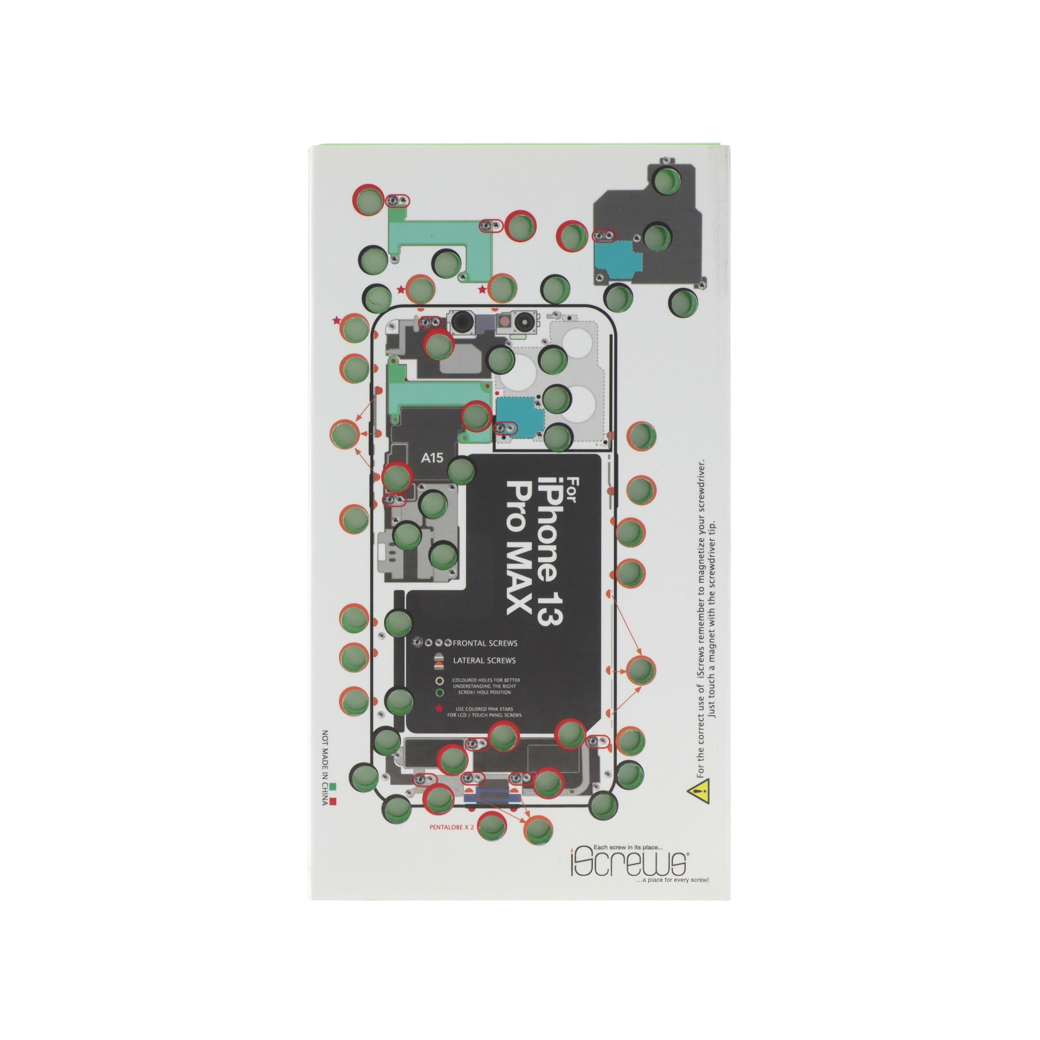 DOTTORPOD X iScrews pour iPhone 13 Pro Max