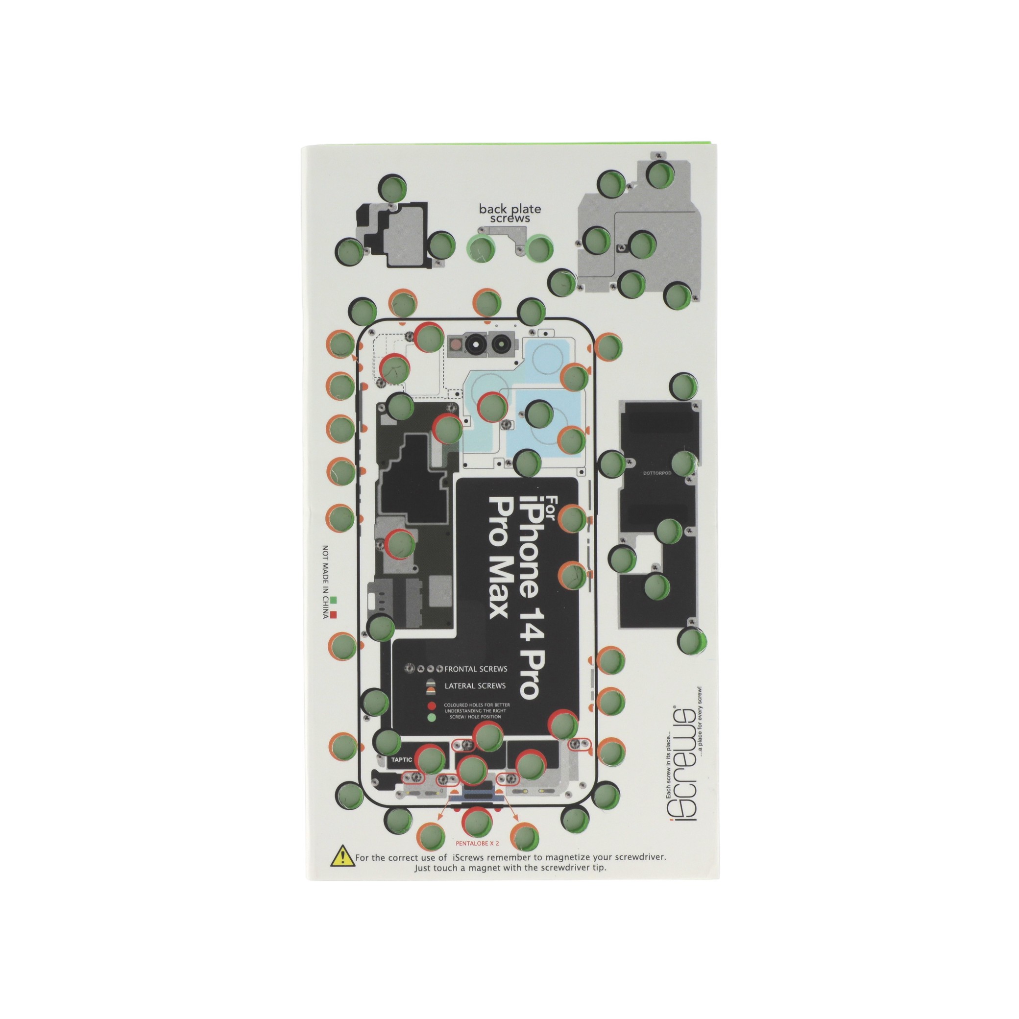DOTTORPOD X iScrews pour iPhone 14 Pro/Pro Max