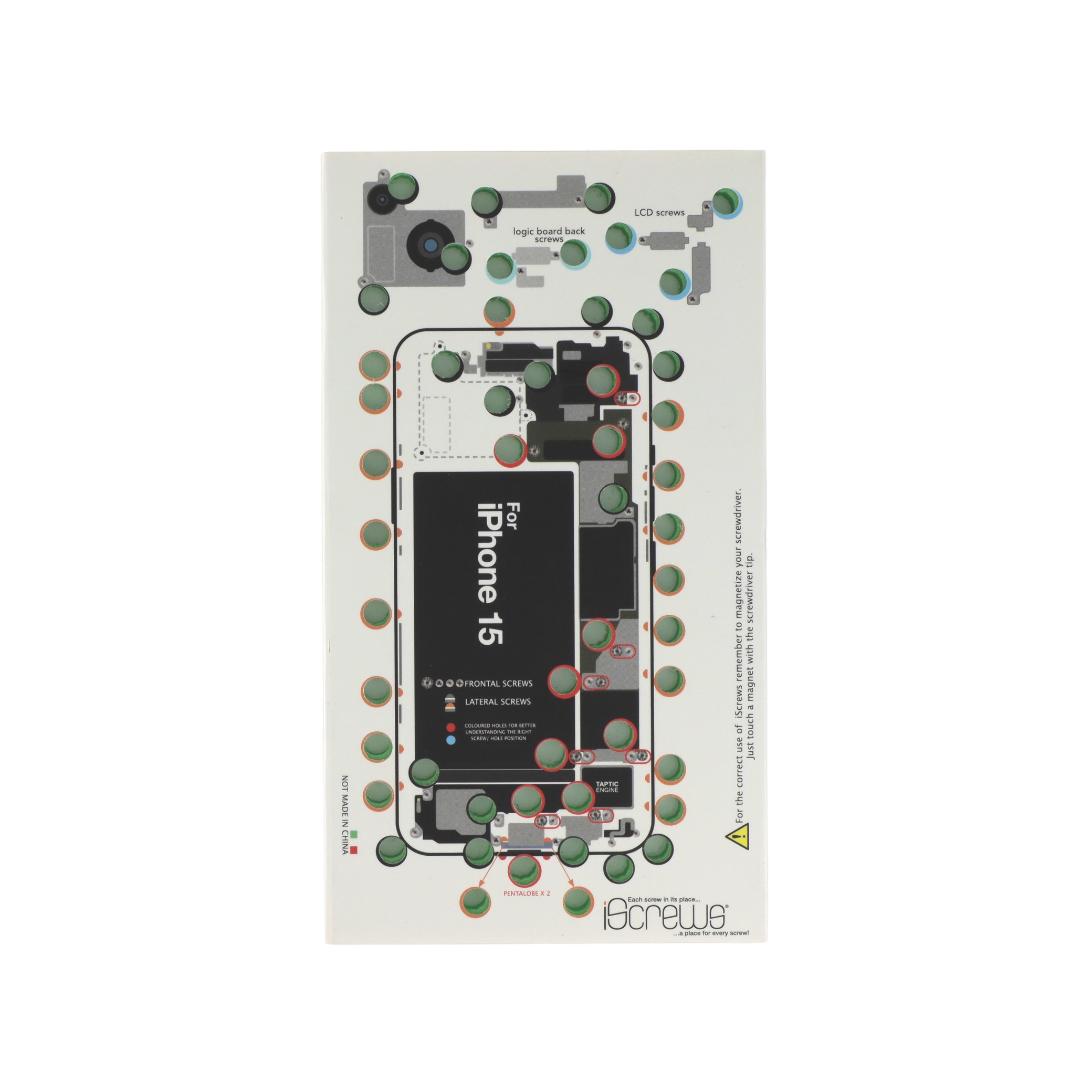 DOTTORPOD X iScrews pour iPhone 15
