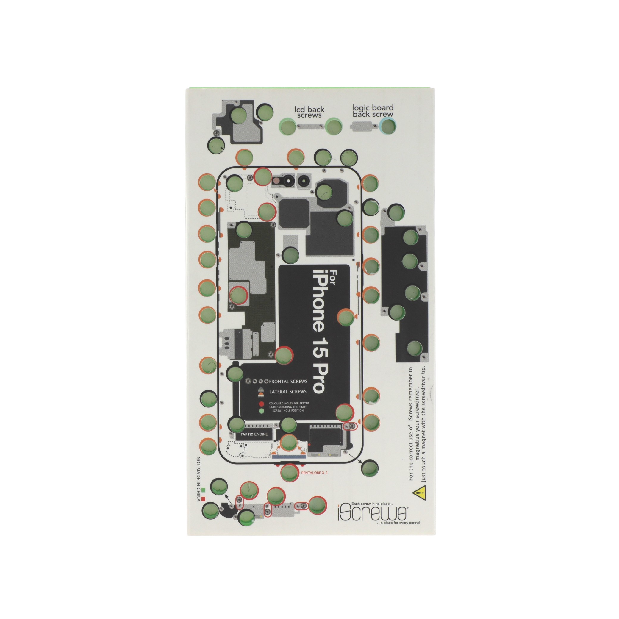 DOTTORPOD X iScrews pour iPhone 15 Pro