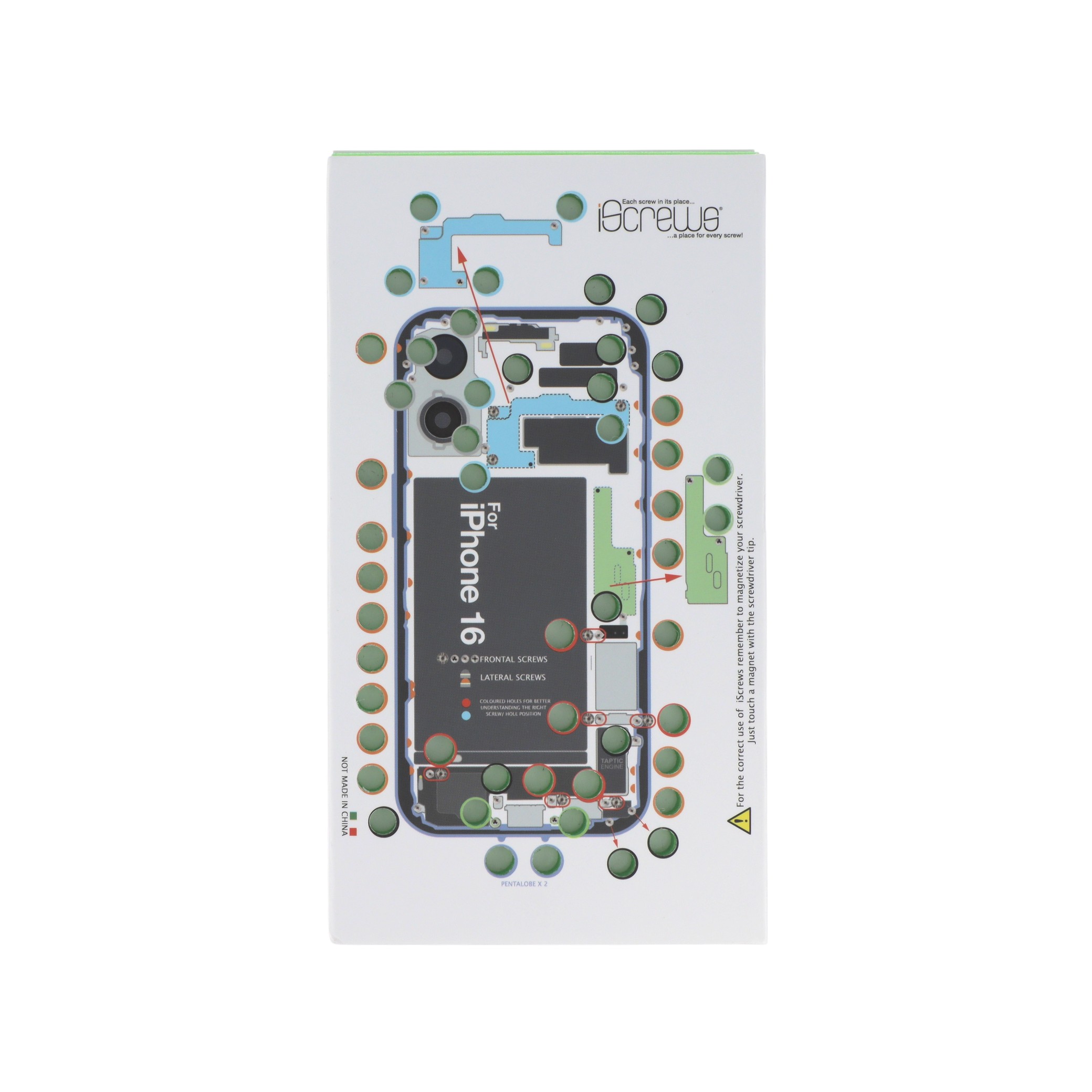 DOTTORPOD X iScrews pour iPhone 16