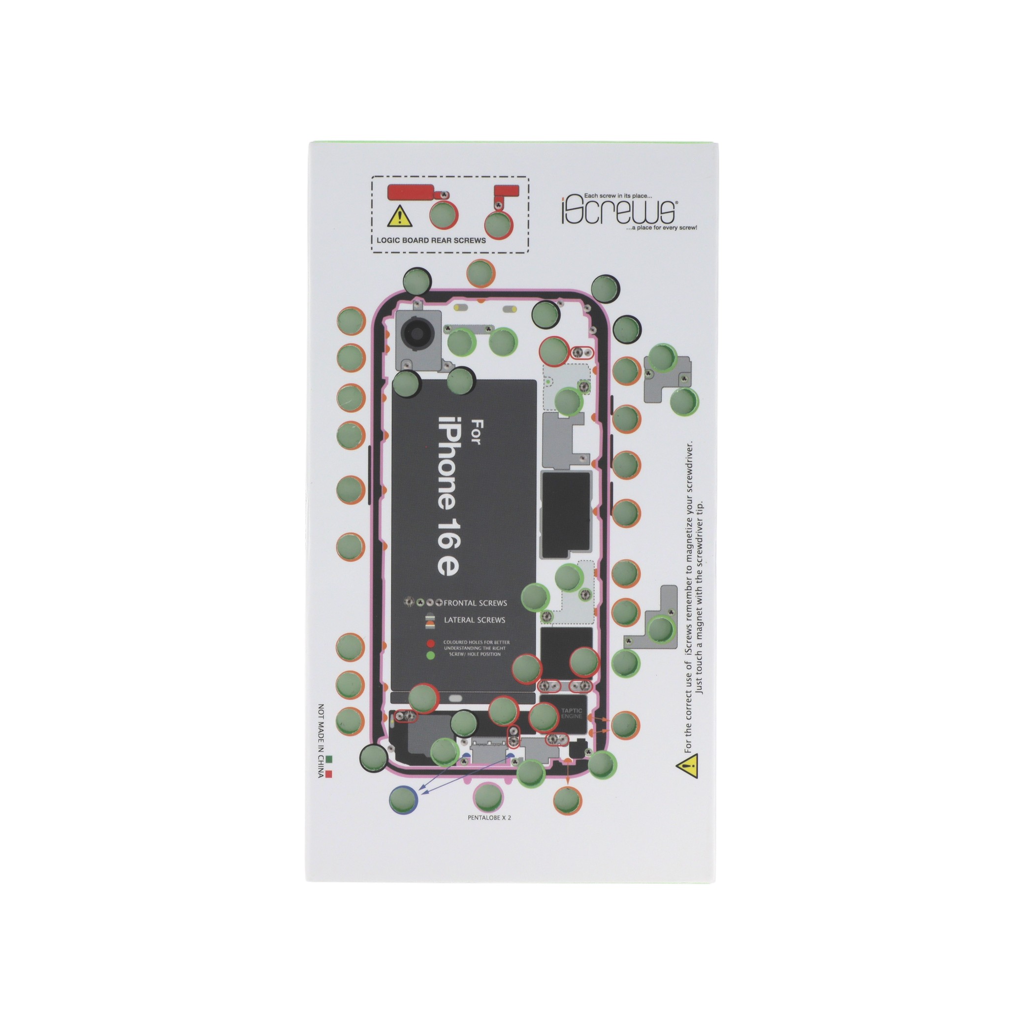 DOTTORPOD X iScrews pour iPhone 16e