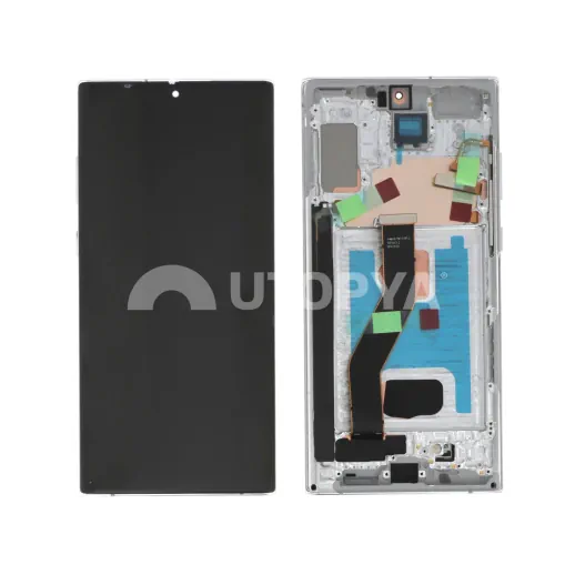 Ecran Complet Argent Galaxy Note 10+ (N975F/N976B) (Soft OLED)