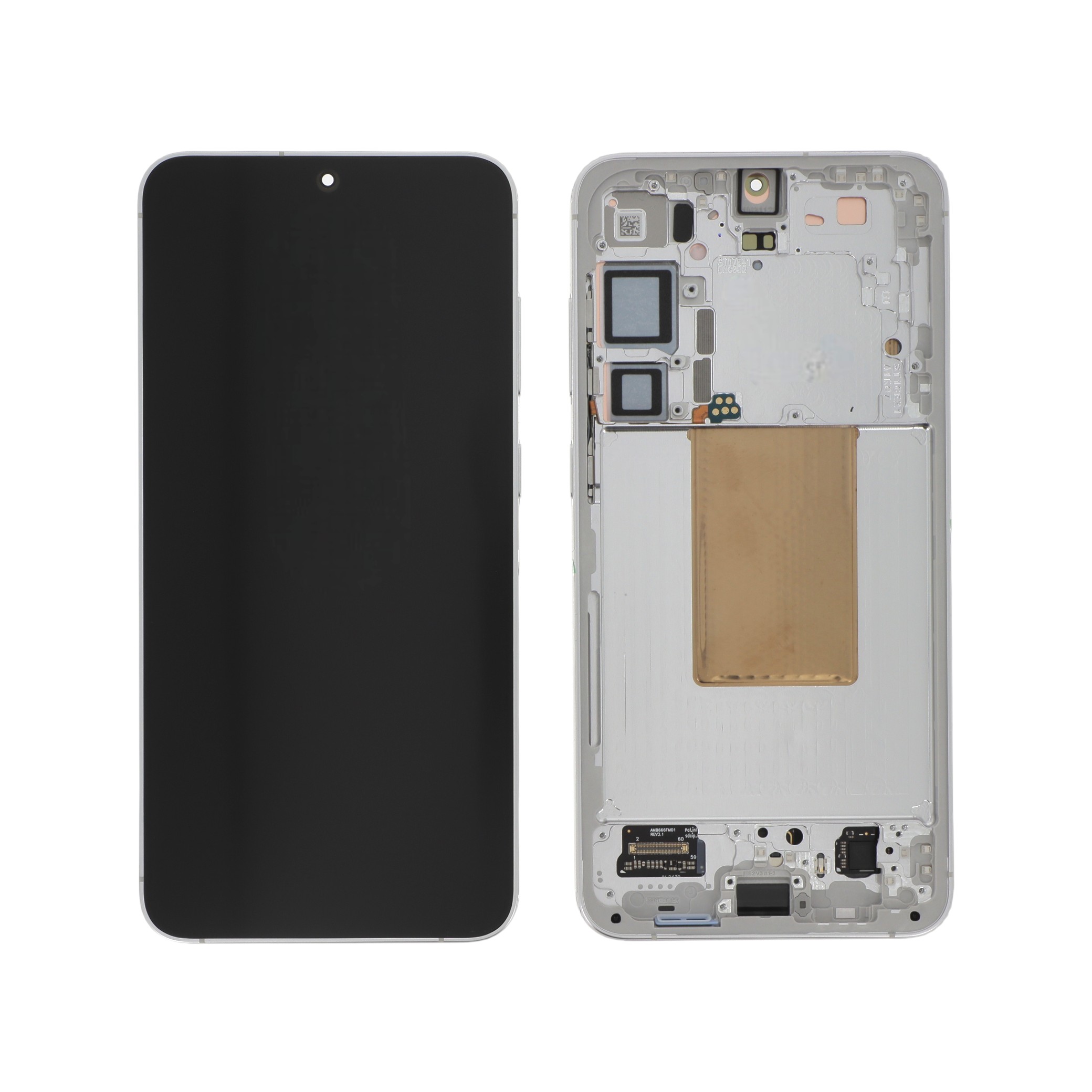 Ecran Complet Argent Galaxy S24+ (S926B) (PA)