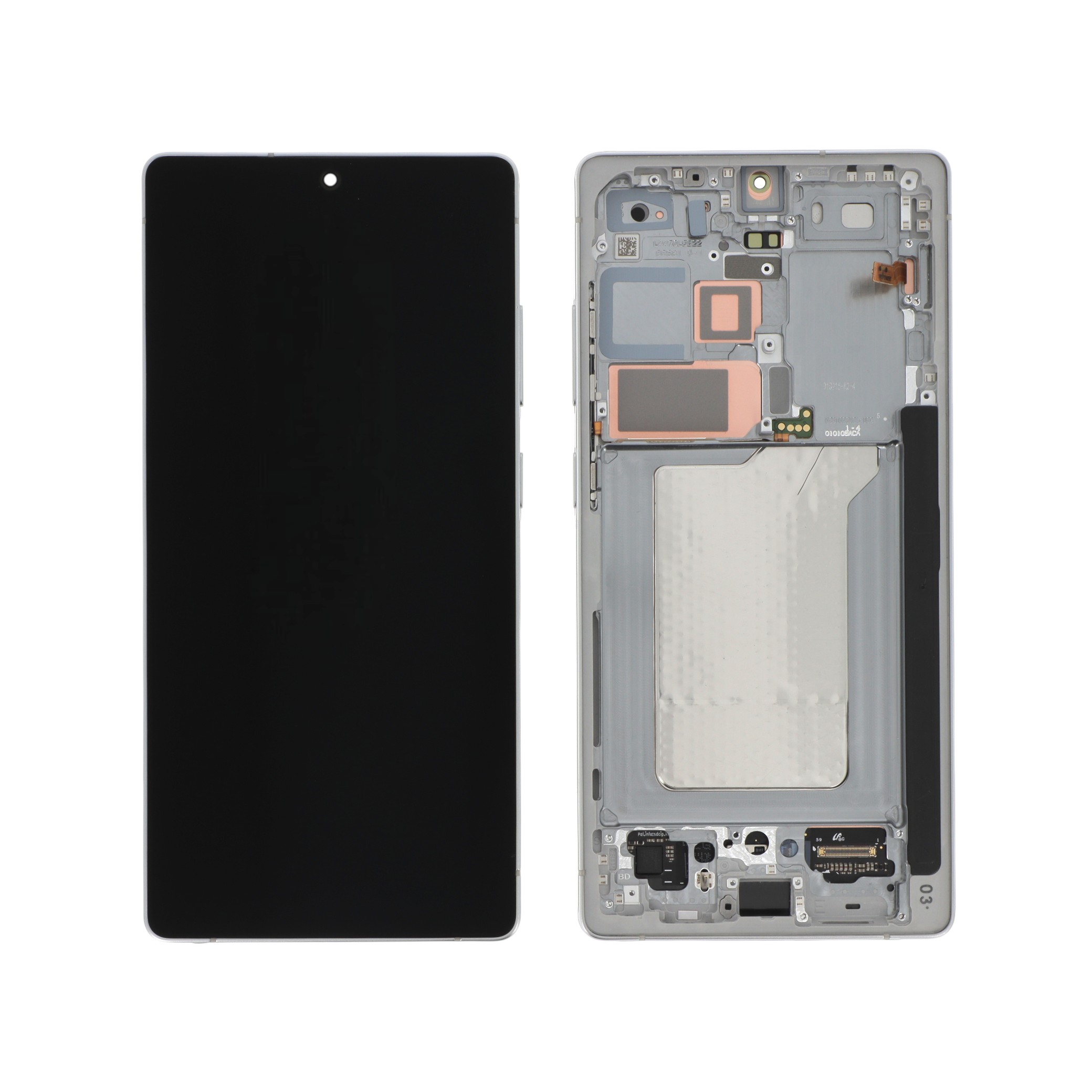 Ecran Complet Argent Galaxy S25 Ultra (S938B) (PA)