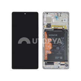 Ecran Complet Argent Honor 70 (Batterie intégrée)