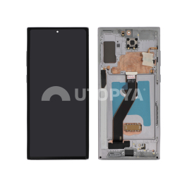 Ecran Complet Argent OLED Galaxy Note 10+ (N975F/N976B) (Avec châssis)