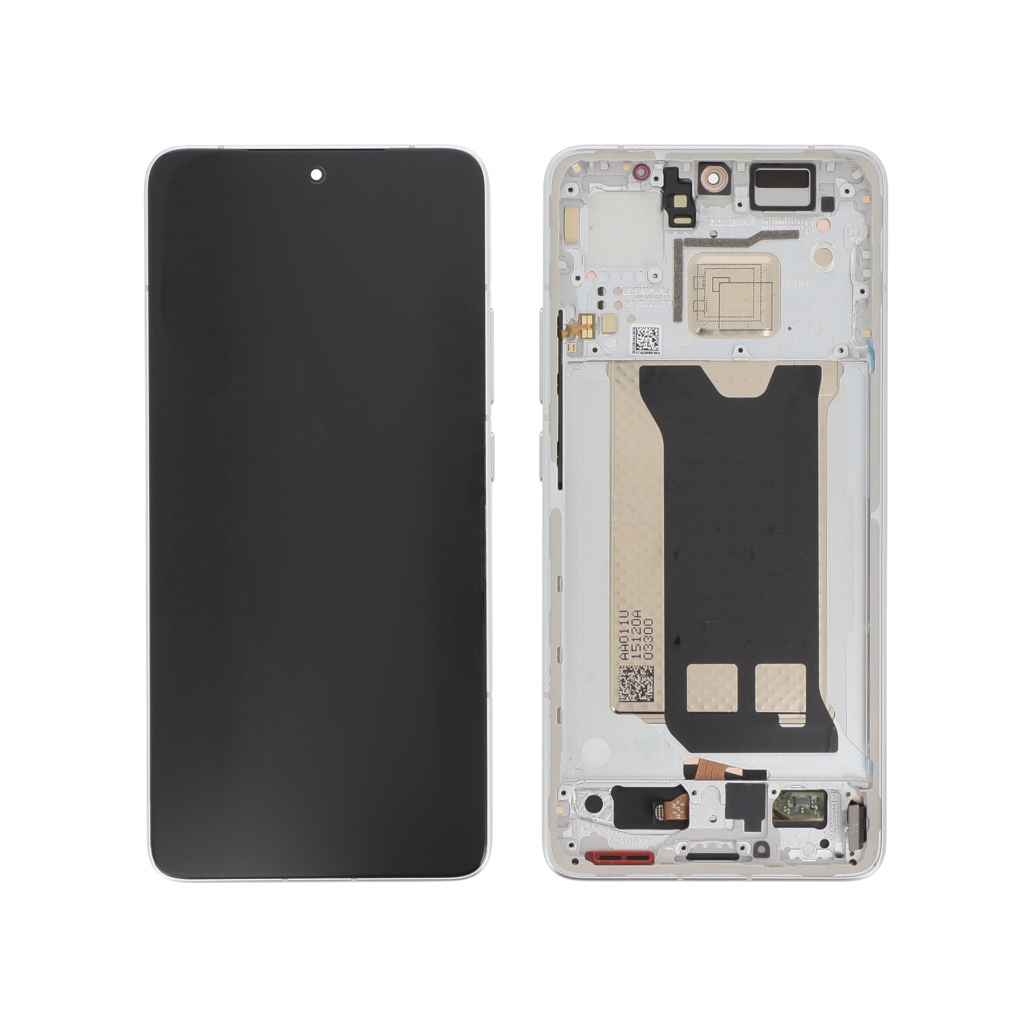 Ecran Complet Argent Poco F7 Pro 5G (Avec Châssis) (ReLife)