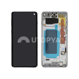 Ecran Complet Blanc Galaxy S10 (G973F) (ReLife)