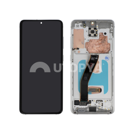 Ecran Complet Blanc Galaxy S20 (G980F) (ReLife)
