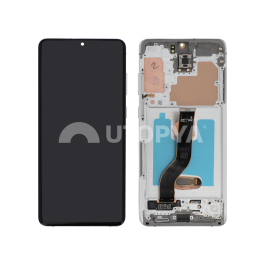 Ecran Complet Blanc Galaxy S20+ (G985F/G986B) (ReLife)