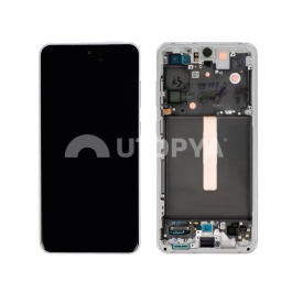 Ecran Complet Blanc Galaxy S21 FE (G990B)