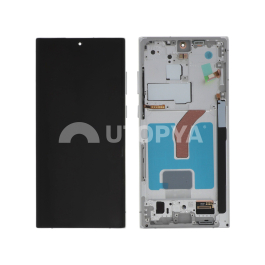 Ecran Complet Blanc Galaxy S22 Ultra (S908) (Soft OLED)