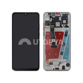 Ecran Complet Blanc Huawei P30 Lite (Avec châssis)