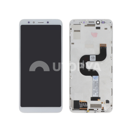 Ecran Complet Blanc Xiaomi Mi A2 (avec châssis)
