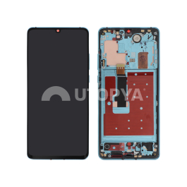 Ecran Complet Bleu Aurore Huawei P30 Pro (Avec châssis)