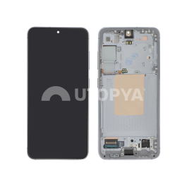 Ecran Complet Bleu Galaxy S24 (S921B) (Avec châssis)