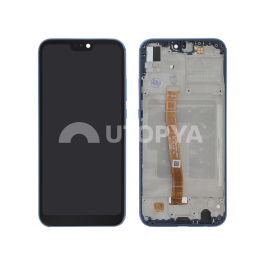 Ecran Complet Bleu Huawei P20 Lite (Avec Châssis)