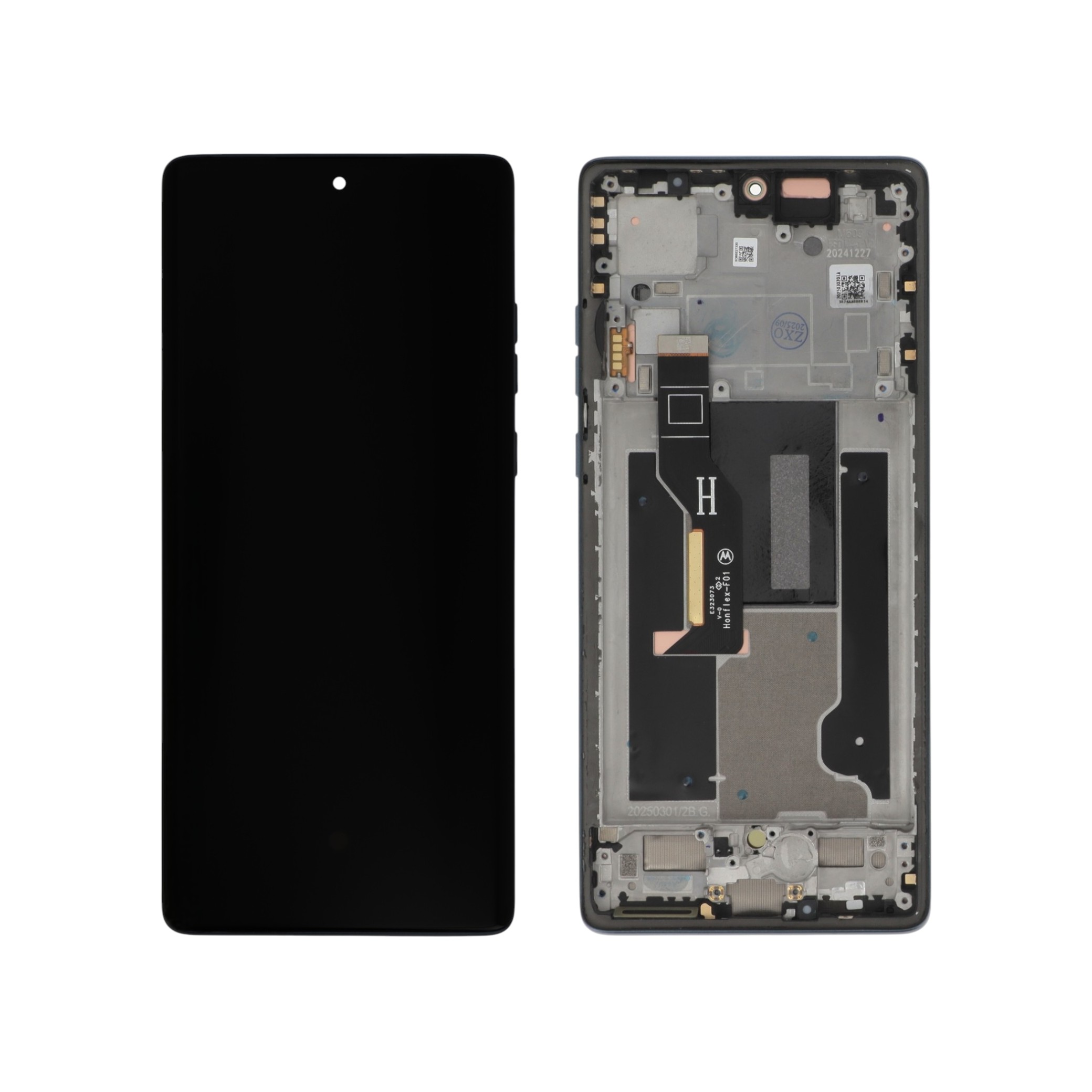 Ecran Complet Bleu Motorola Edge 50 Fusion (Avec châssis) (ReLife)
