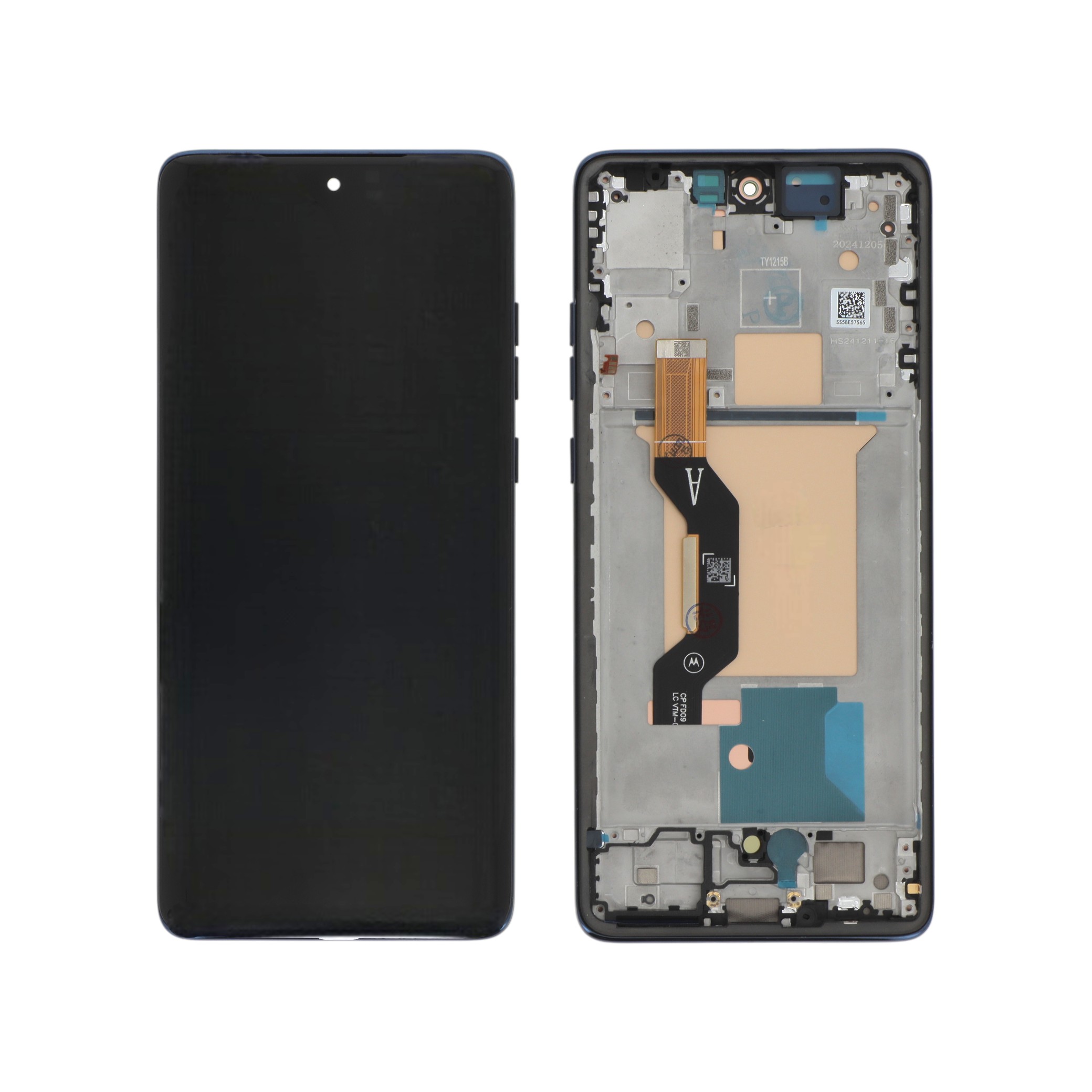 Ecran Complet Bleu Motorola Edge 60 (ReLife)