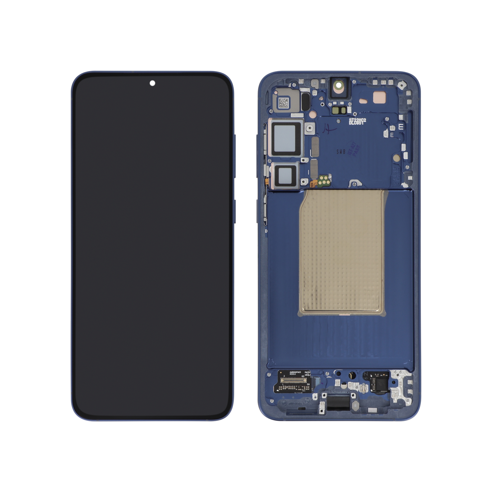 Ecran Complet Bleu Nuit Galaxy S25+ (S936B) (PA)