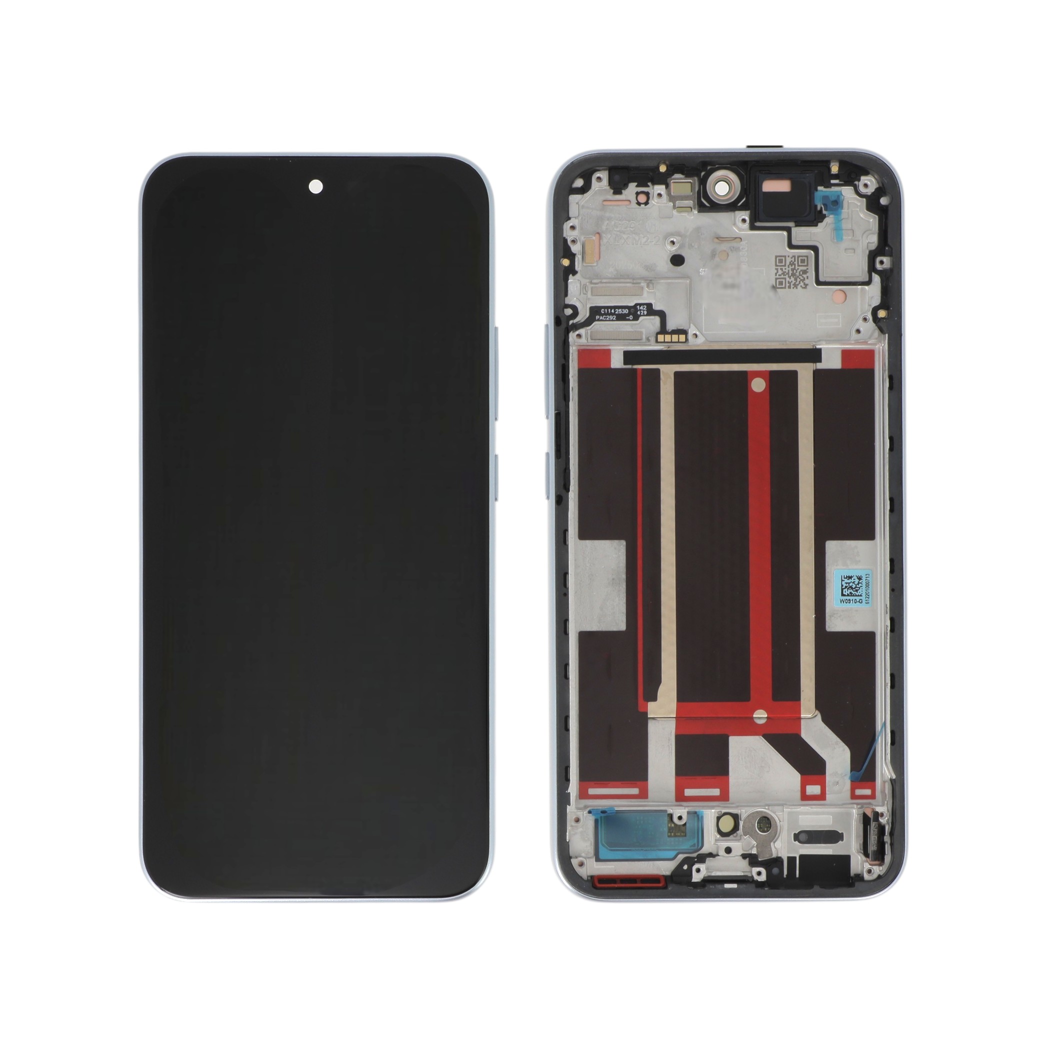 Ecran Complet Bleu Opale Oppo Reno14 F 5G (Avec Châssis) (ReLife)