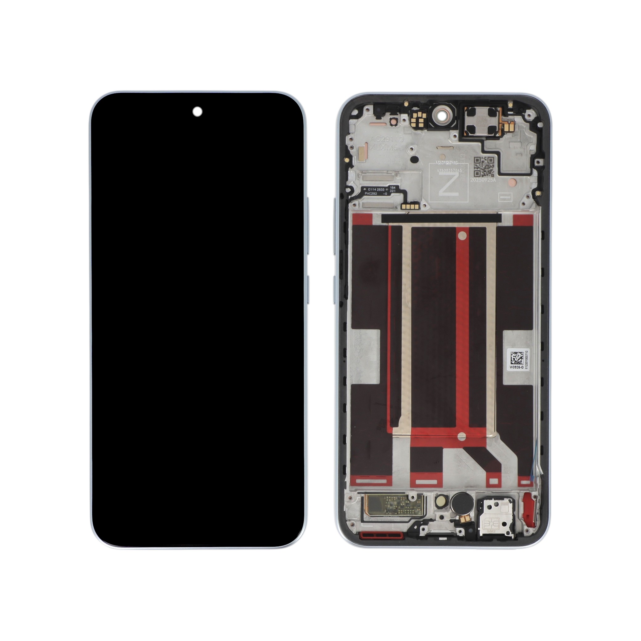 Ecran Complet Bleu Opale Oppo Reno14 F 5G
