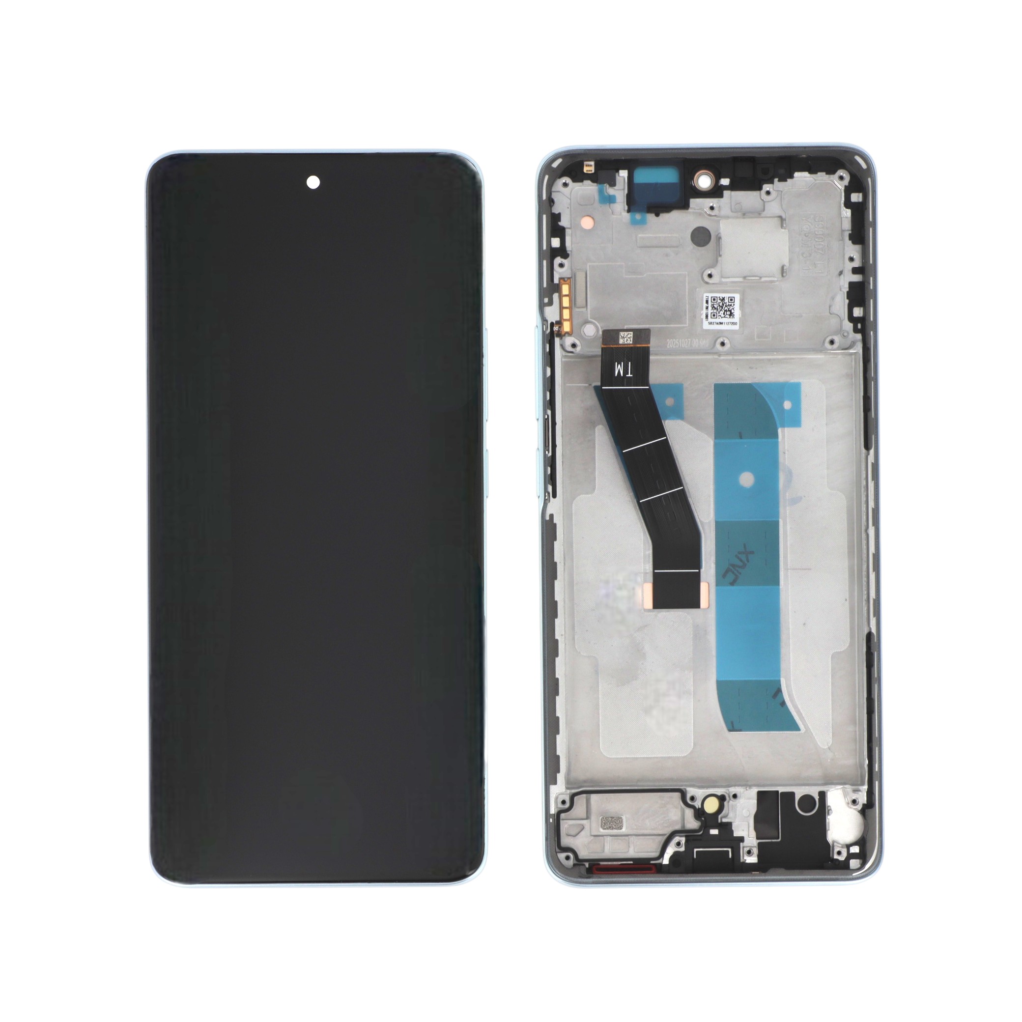 Ecran Complet Bleu Redmi Note 15 4G (Avec Châssis) (ReLife)