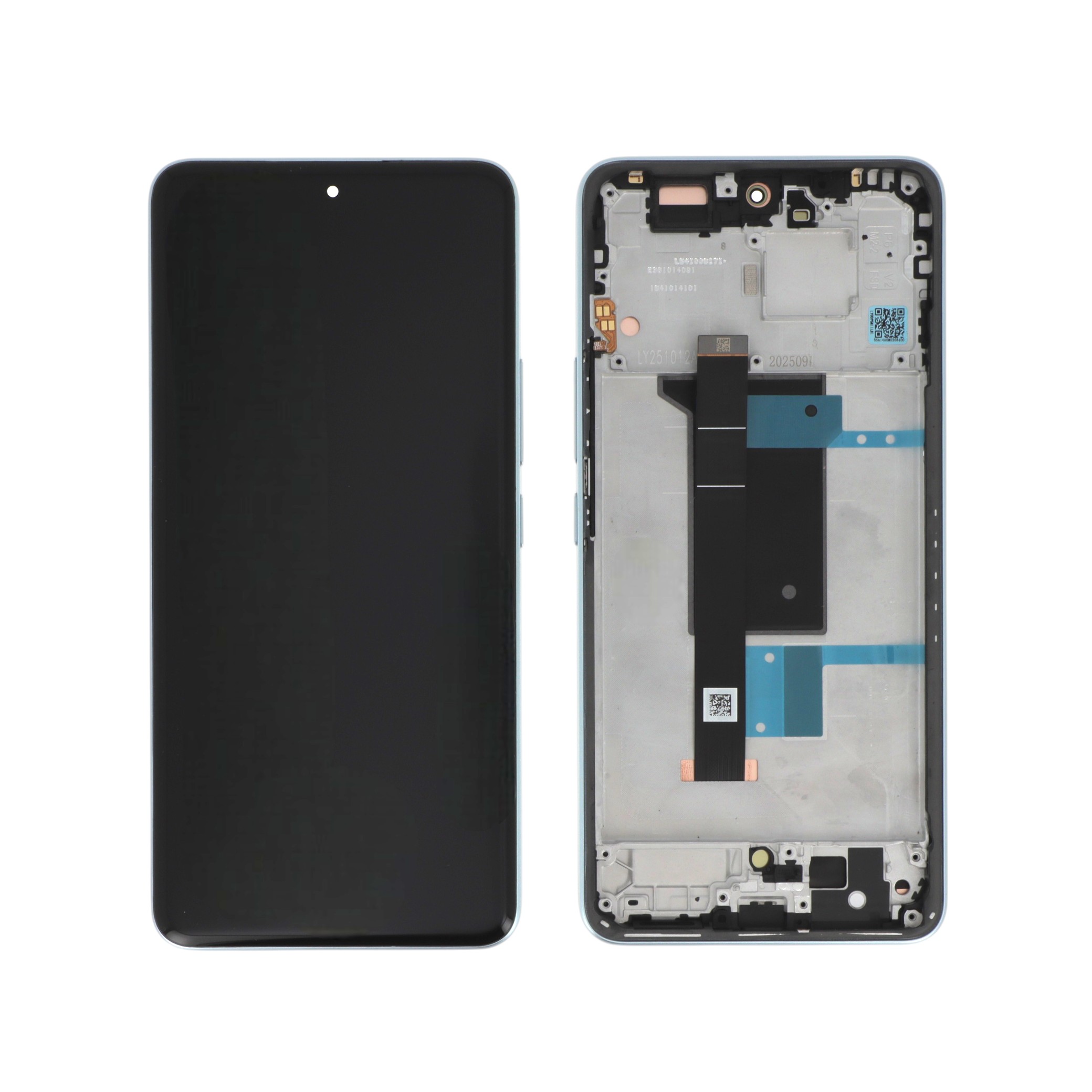 Ecran Complet Bleu Redmi Note 15 Pro 4G (Avec Châssis) (ReLife)