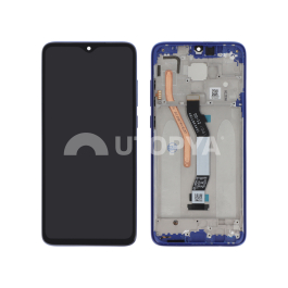 Ecran Complet Bleu Redmi Note 8 Pro (avec châssis)