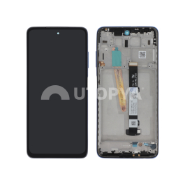 Ecran Complet Bleu Xiaomi Poco X3/X3 Pro/X3 NFC (avec châssis)