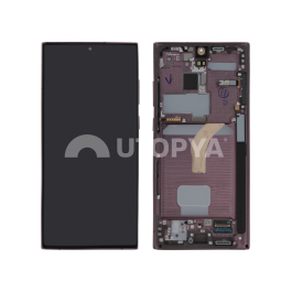 Ecran Complet Bordeaux Galaxy S22 Ultra (S908)