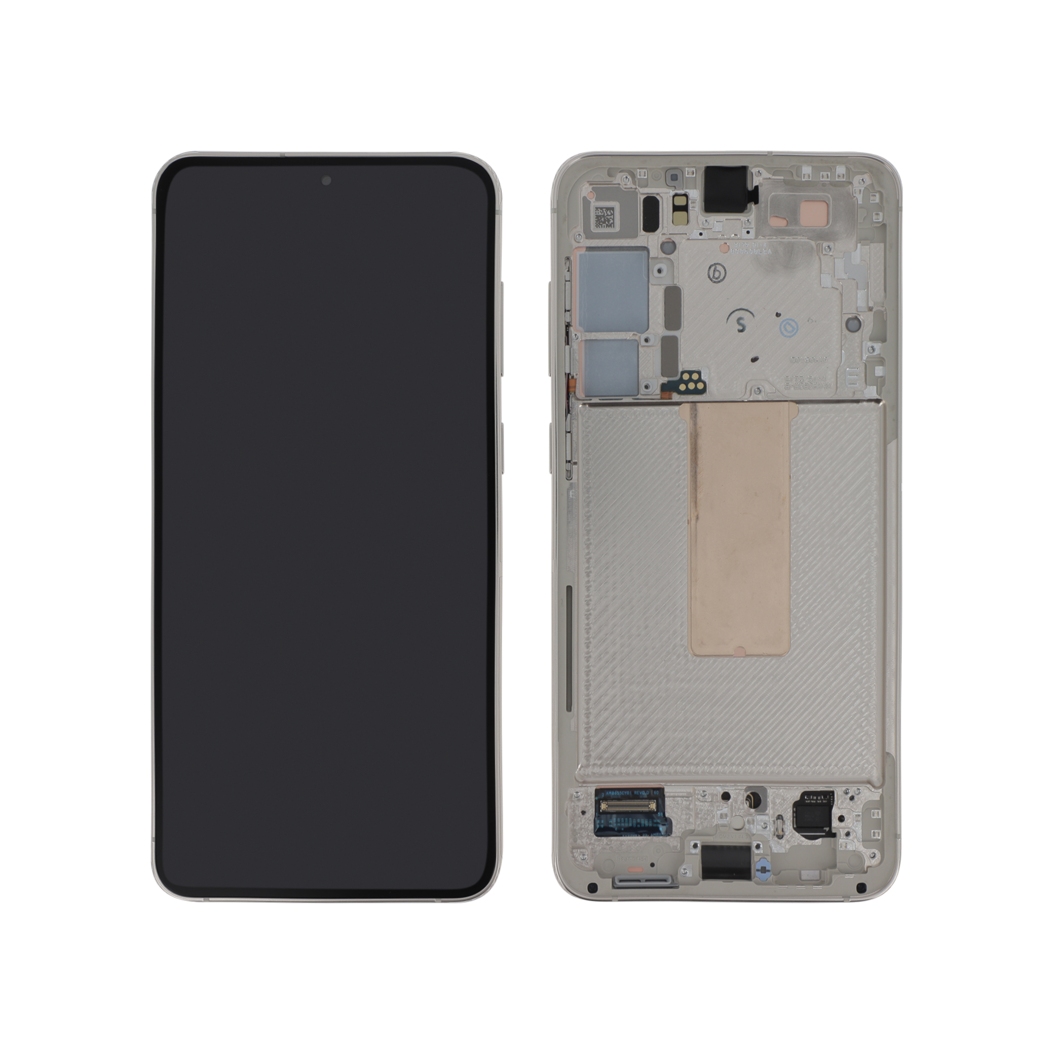 Ecran Complet Crème Galaxy S23+ (S916B)
