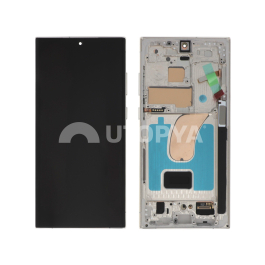 Ecran Complet Crème Galaxy S23 Ultra (S918) (Soft OLED)