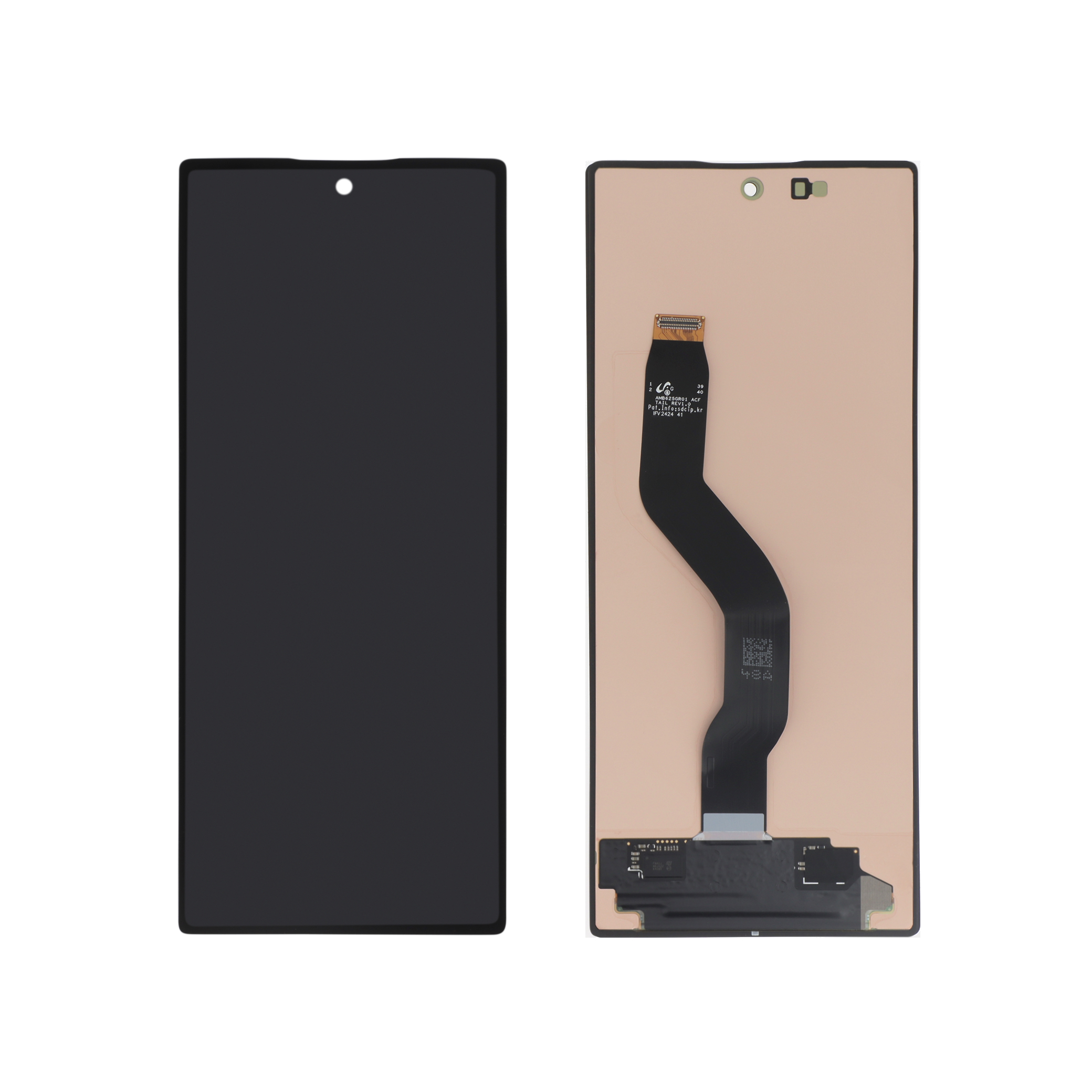 Ecran Complet Externe Galaxy Z Fold6 (F956B) (Sans châssis)