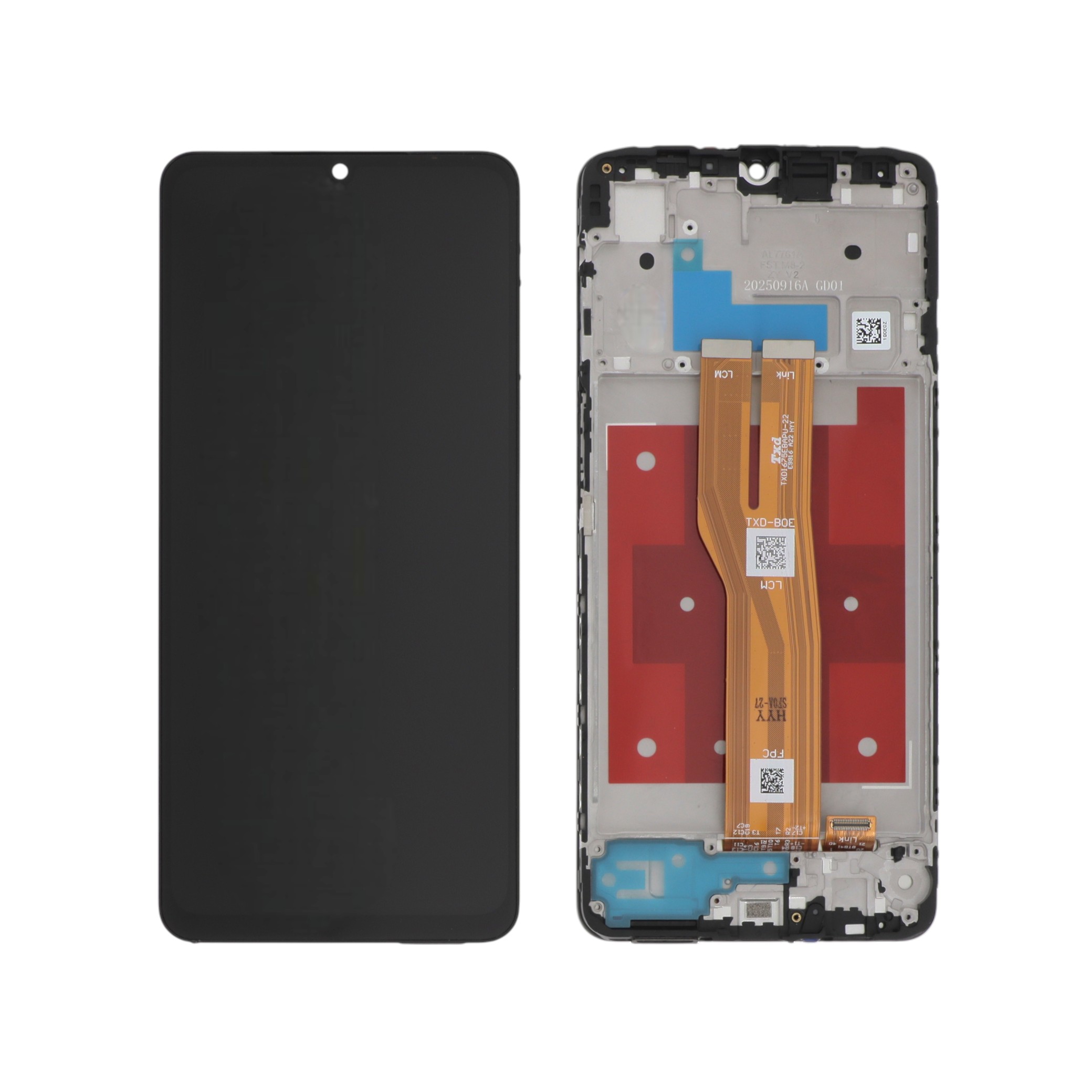 Ecran Complet Galaxy A07 4G (A075) (Avec Châssis) (ReLife)