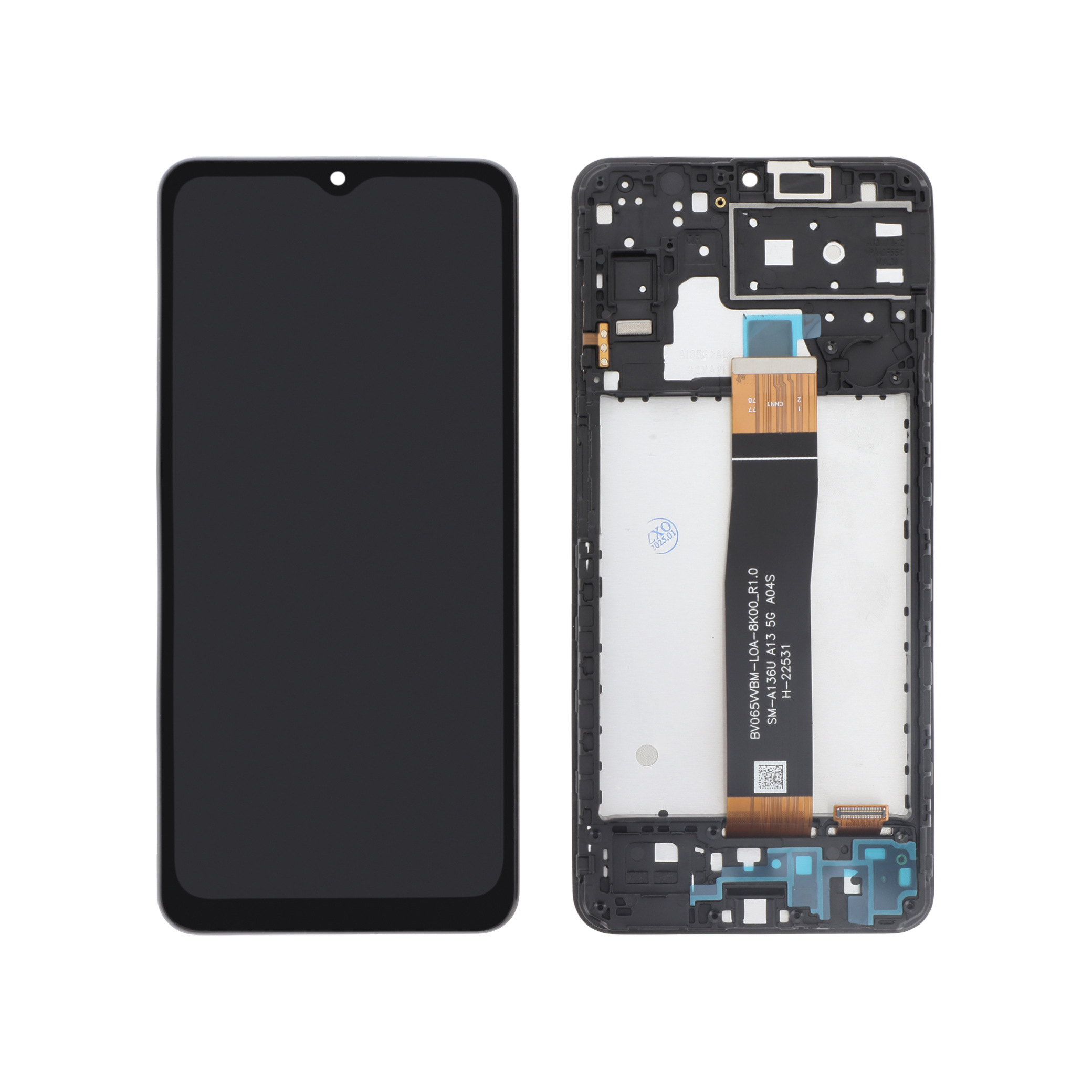 Ecran Complet Galaxy A13 5G (A136U) (Avec Châssis)
