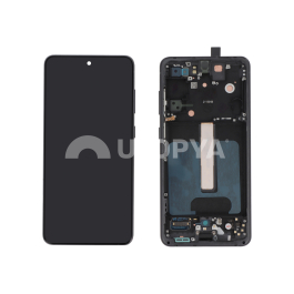 Ecran Complet Graphite Galaxy S21 FE (G990B) (Avec châssis)