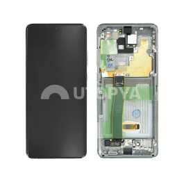 Ecran Complet Gris Galaxy S20 Ultra (G988B) (Sans Cam)