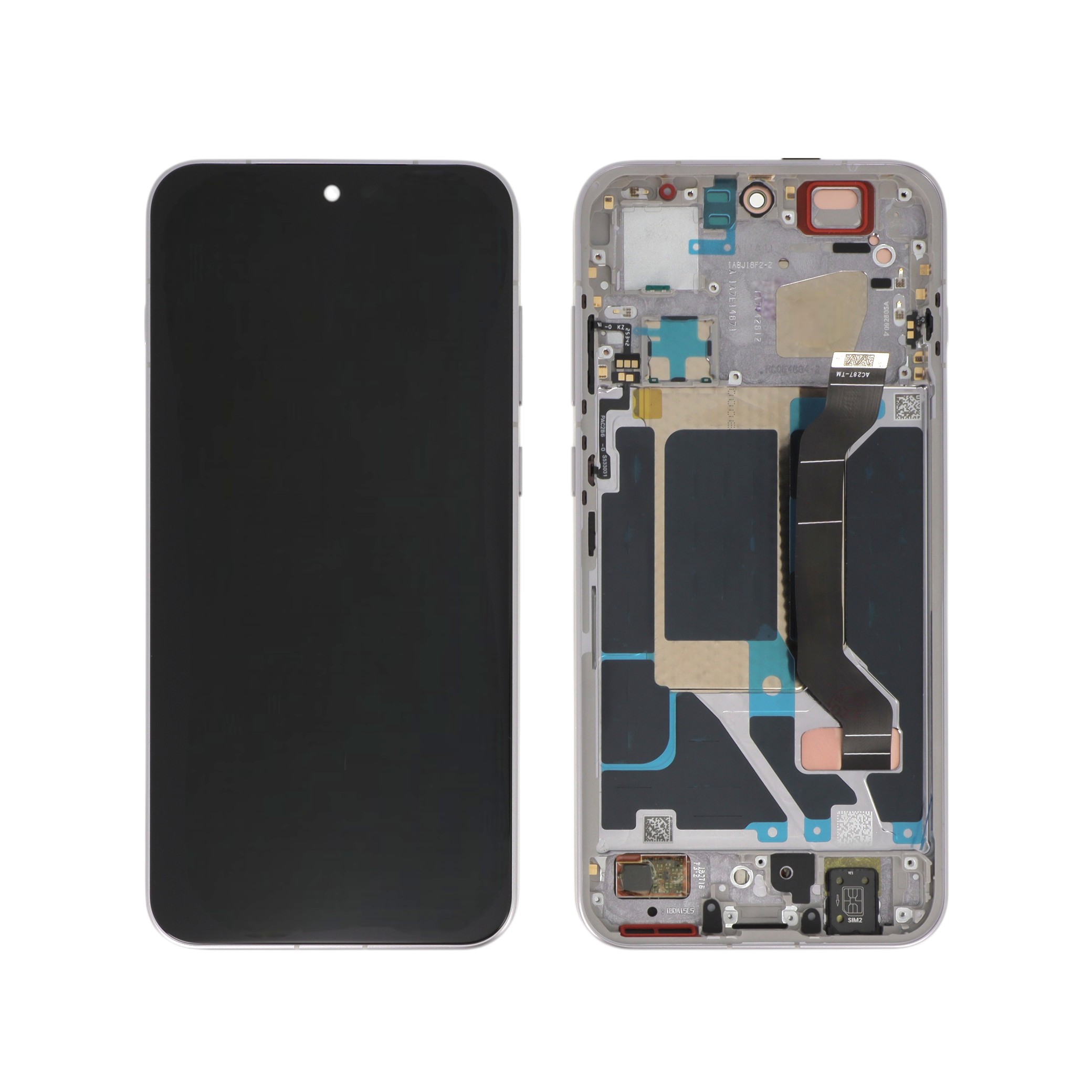 Ecran Complet Gris Oppo Find X9 (Avec Châssis) (ReLife)
