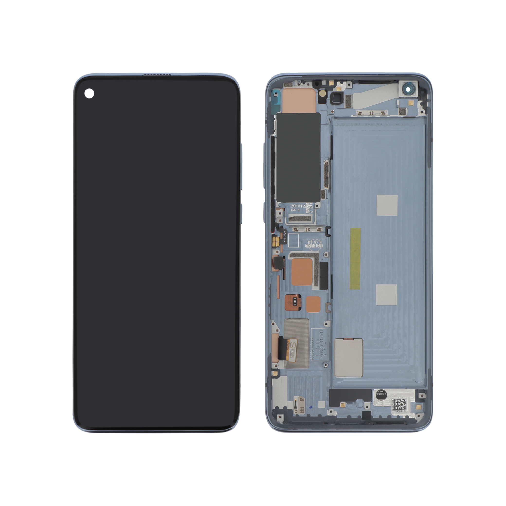Ecran Complet OLED Gris Xiaomi Mi 10 Pro (Avec châssis)