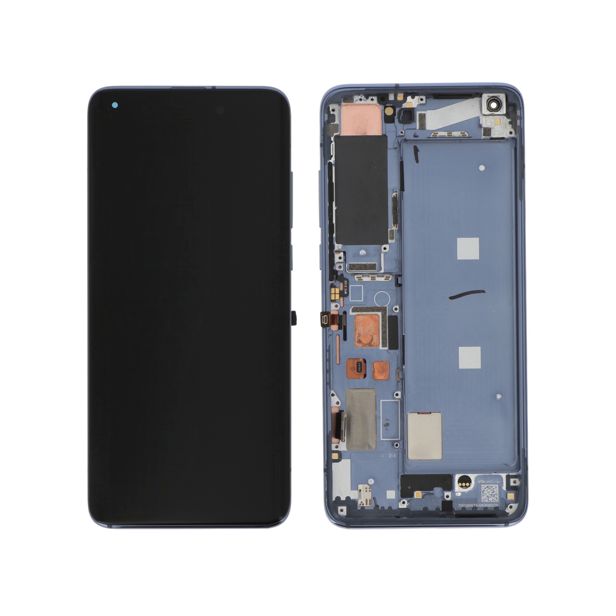 Ecran Complet Gris Xiaomi Mi 10 (Version C)