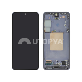 Ecran Complet Indigo Galaxy S24 (S921B) (Avec châssis)