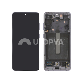 Ecran Complet Lavande Galaxy S21 FE 5G (G990B) (Avec Châssis)