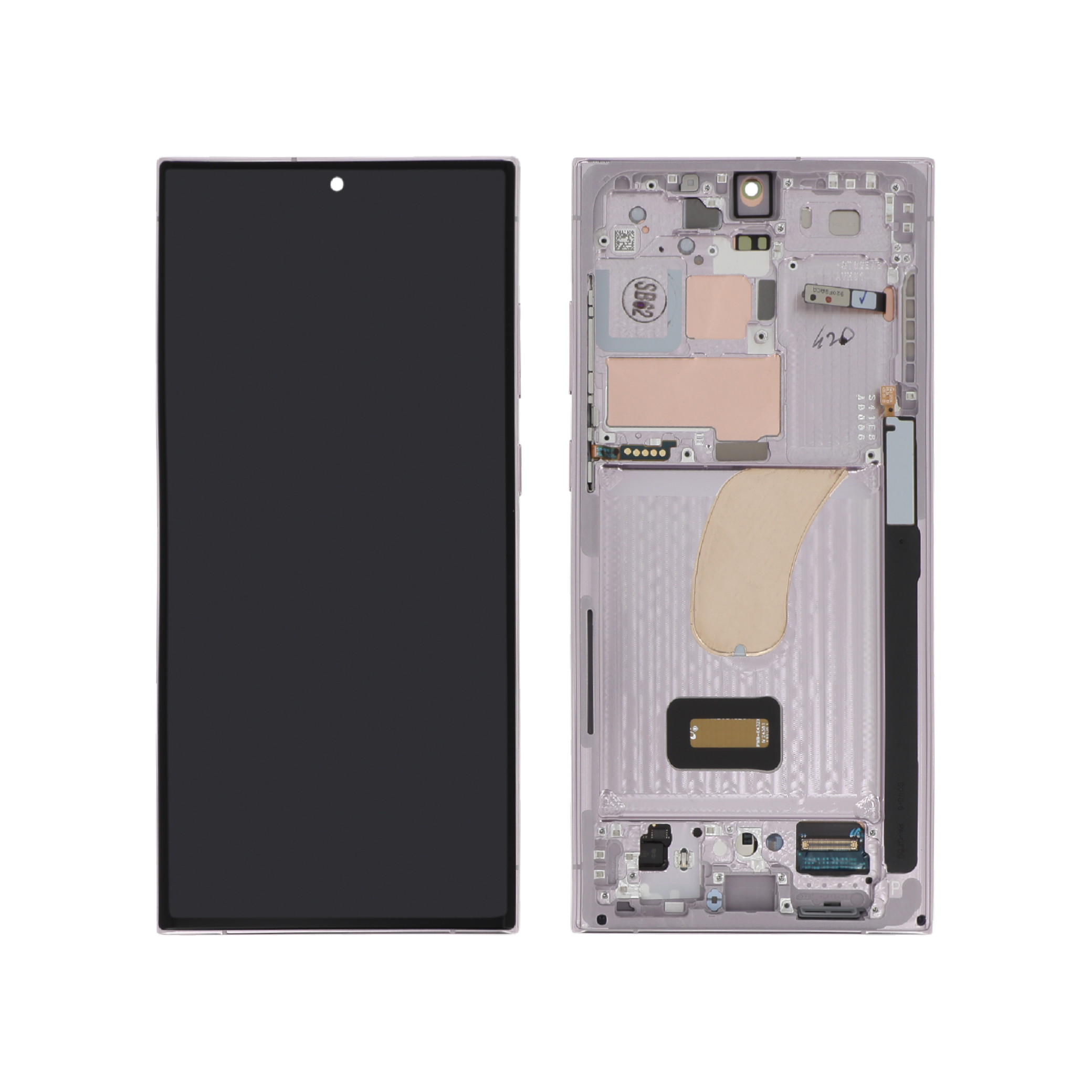 Ecran Complet Lavande Galaxy S23 Ultra (S918) (PA)