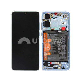 Ecran Complet Nacré Huawei P30 (Batterie Intégrée)